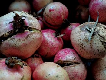 Full frame shot of fruits for sale in market