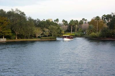 Scenic view of river against sky