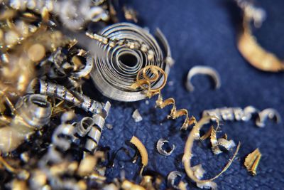 Close up of floral pattern