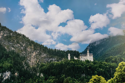 Panoramic view of historic building against sky