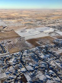 Aerial view of landscape