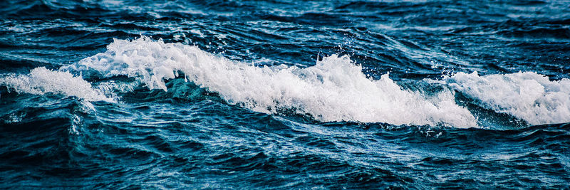 Full frame shot of sea wave