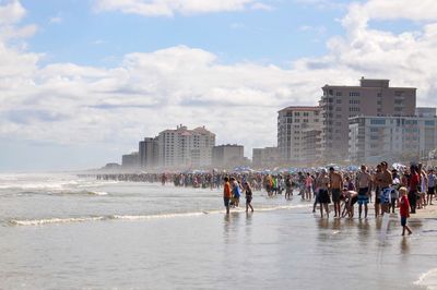 People on beach