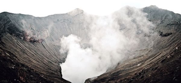 Scenic view of mountains