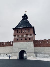 View of historic building against sky