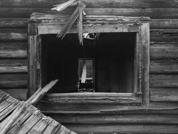 View of old abandoned building