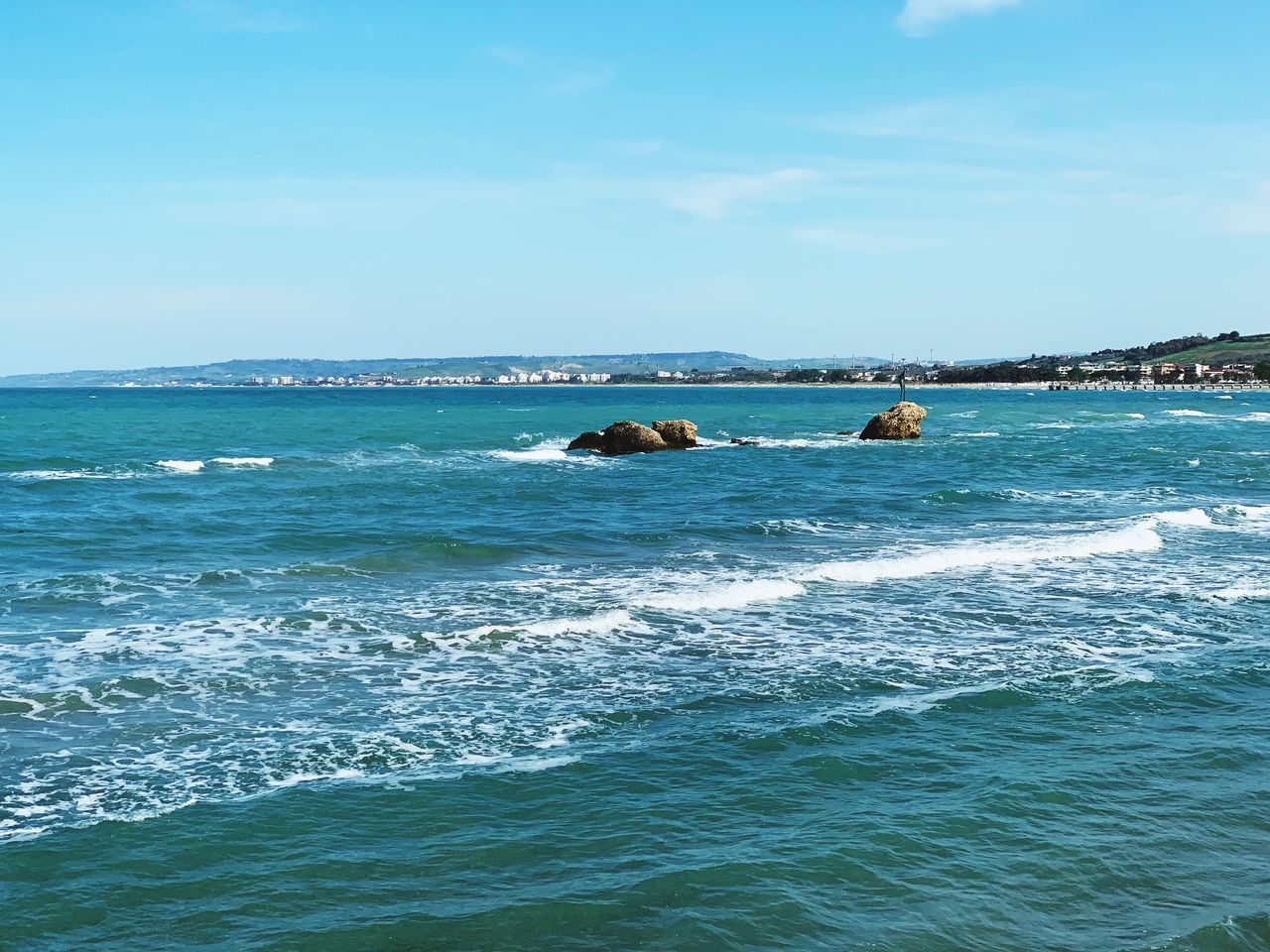 VIEW OF SEA AGAINST SKY