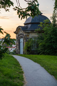 View of temple against sky