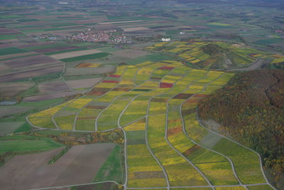 Aerial view of landscape