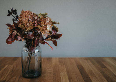 Close-up of vase on table