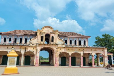 Facade of historical building