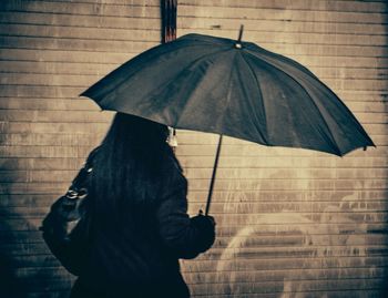 Close-up of young woman