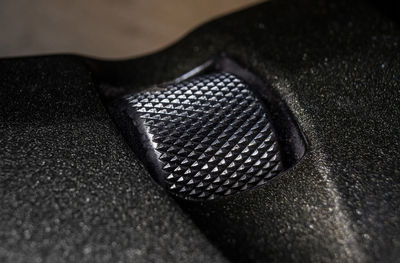 Close-up of metallic object