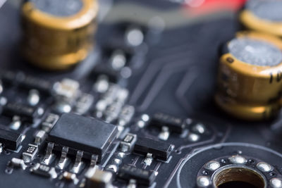 Full frame shot of circuit board