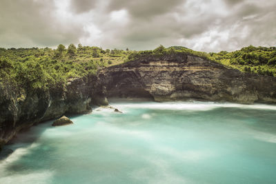Nusa penida cliffs