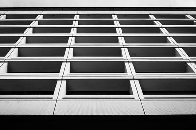 Low angle view of modern building