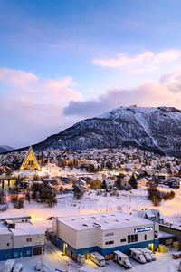Actic cathedral in tromso