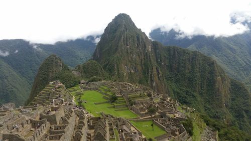 Scenic view of mountains