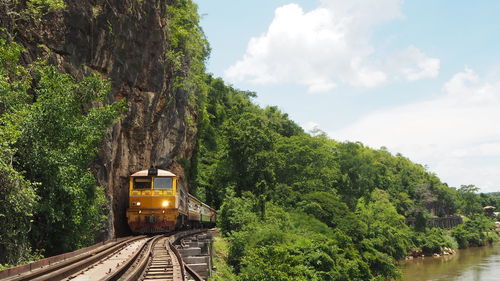 The attraction kanchanaburi, thailand, the death railway during world war ii.