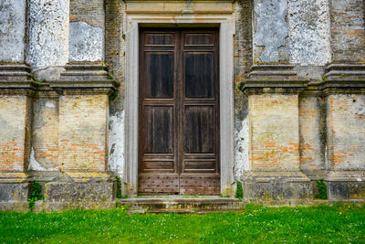 Exterior of old building