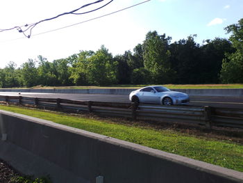 Cars on road