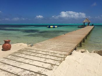 Scenic view of beach