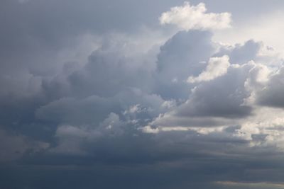 Low angle view of sky