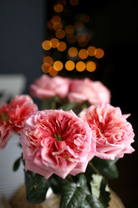 Close-up of rose bouquet