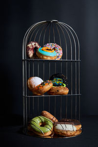 Close-up of food on table