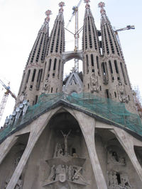 Low angle view of historical building