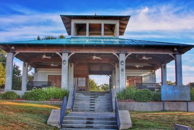 View of built structure against sky