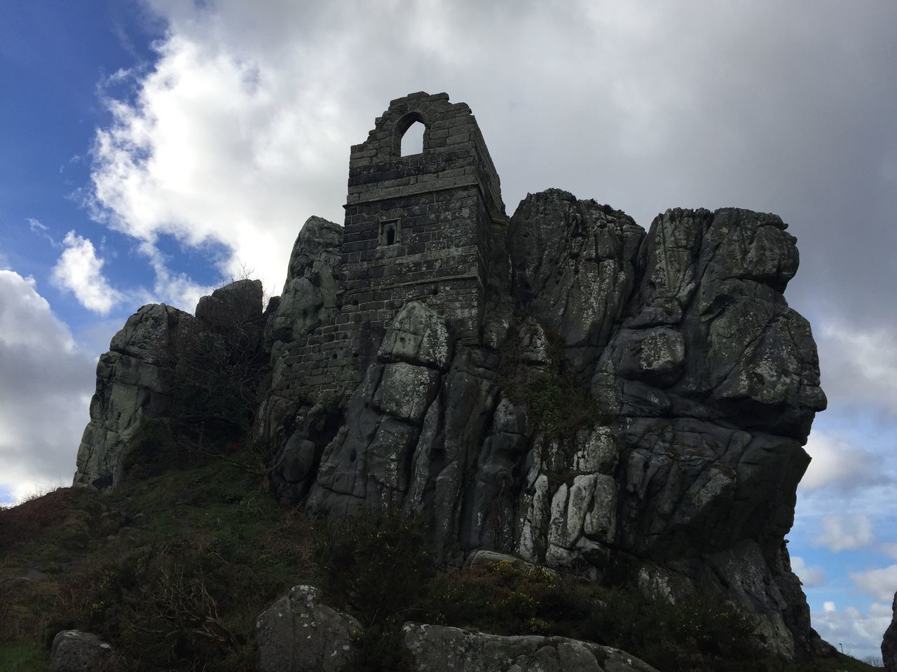 cloud - sky, sky, low angle view, ancient, old ruin, day, no people, travel destinations, outdoors, nature, ancient civilization, cultures