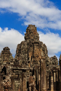 Low angle view of a temple