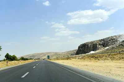 Naqsh-e rostam, shiraz, fars province, iran,  the view of naqsh-e rostam near the shiraz