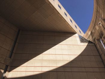 Low angle view of building against sky