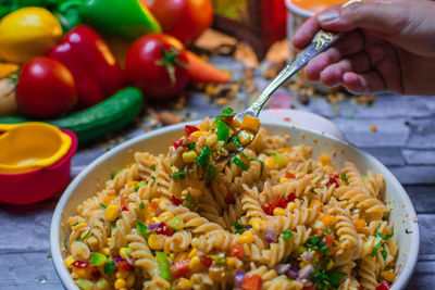 Close-up of food