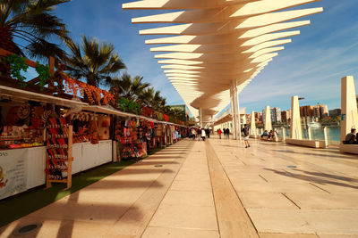 People walking on street