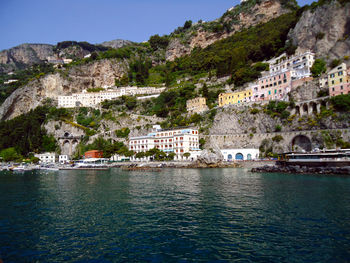 Buildings at waterfront