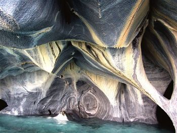 Panoramic shot of sea