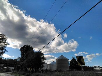 Houses against sky