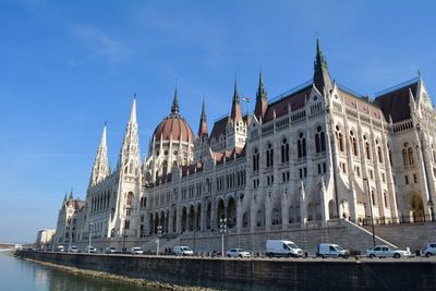 Panoramic view of city against sky