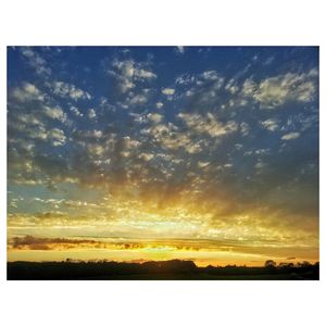 Scenic view of sky during sunset