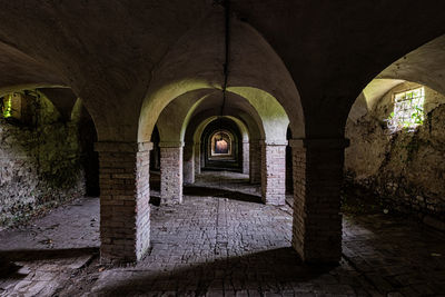 Abandoned ancient cellar