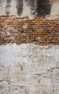 View of brick wall