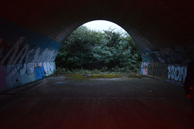 View of tunnel