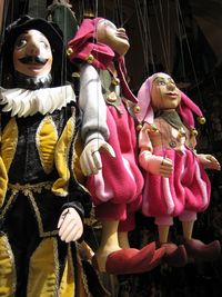 Various toys for sale at store