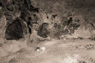 Full frame shot of rock formations