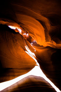 Do you see the shape of a jumping man - upper antelope canyon, arizona, usa