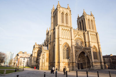 Low angle view of cathedral against sky