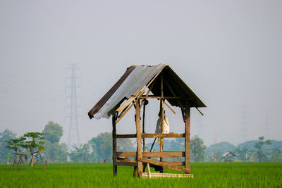 Small house in the fields